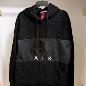 Nike Air Pullover Hoodie - Classic Swoosh Streetwear Size Large